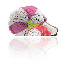 Helado de Dragon Fruit (Sorbete Coco)