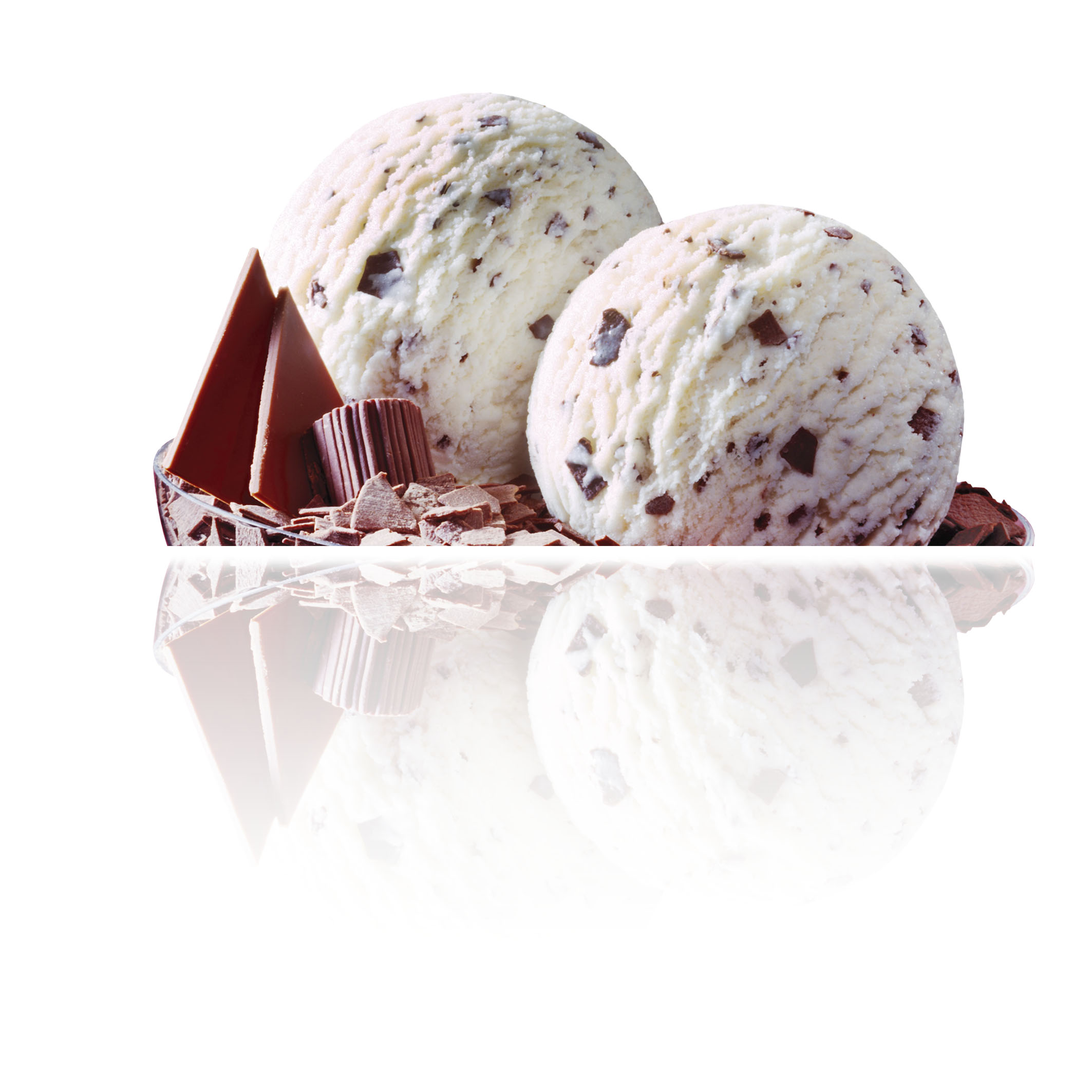 Helado de Stracciatella